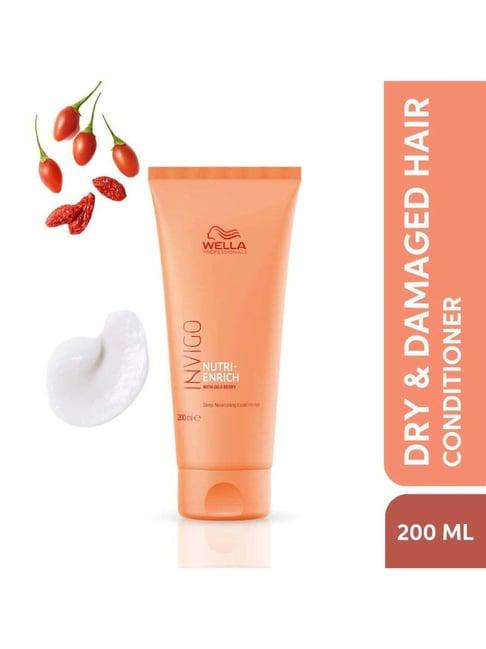 Wella Professionals Invigo Nutri Enrich Conditioner For Dry, Frizzy & Damaged Hair - 200ml