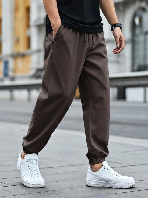 Bewakoof Men's Grey Oversized Joggers