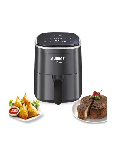 Judge by Prestige InstaAir 1200W 8 Preset Menu Digital Airfryer 4L Black