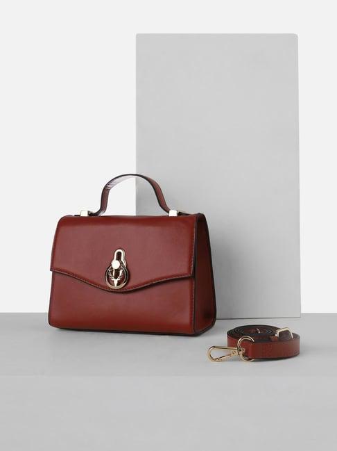 Allen Solly Maroon Handbag