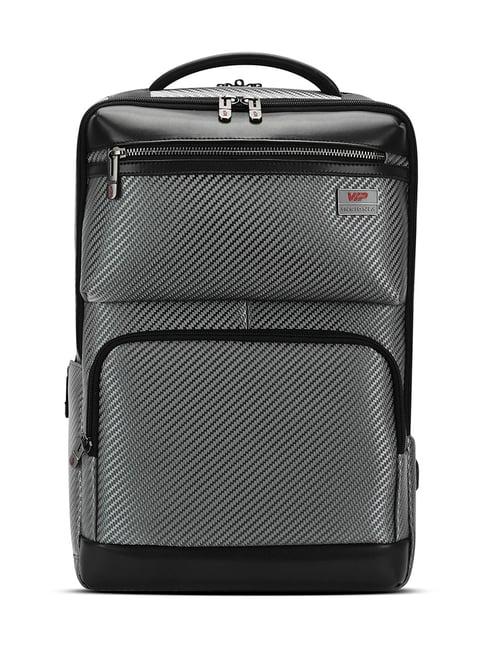 VIP Urban Grey Textured Laptop Backpack