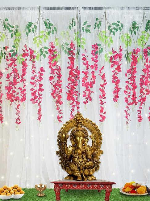 Special You Multicolor Ganpati Mandap Pooja Room Decoration Items