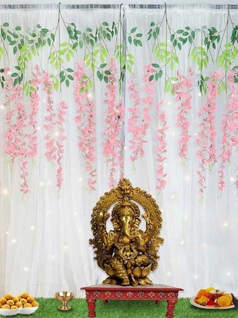 Special You Multicolor Ganpati Mandap Pooja Room Decoration Items