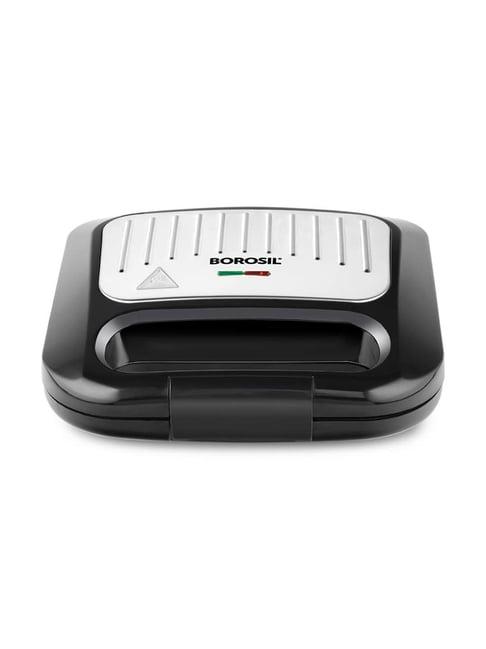 Borosil Black 750W Grillmate Sandwich Maker