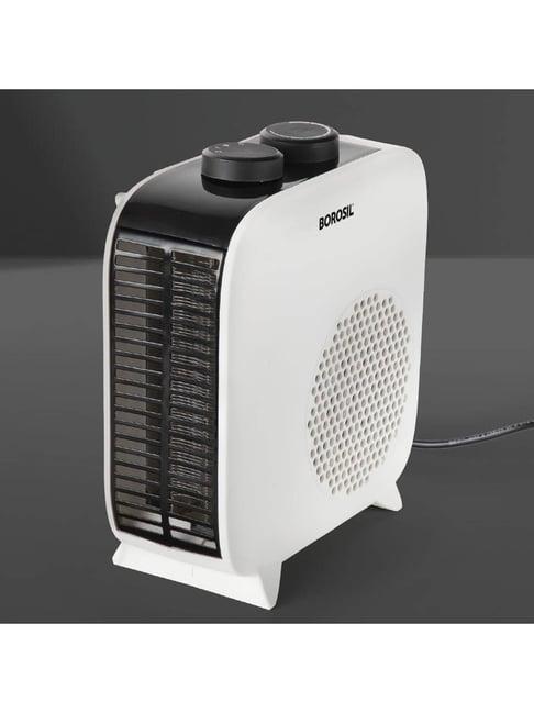 Borosil White 2000W Blitz Portable Electric Fan Room Heater