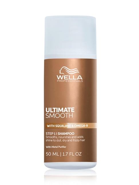 Wella Professionals Ultimate Smooth Shampoo for Frizzy and Dry Hair - 50ml