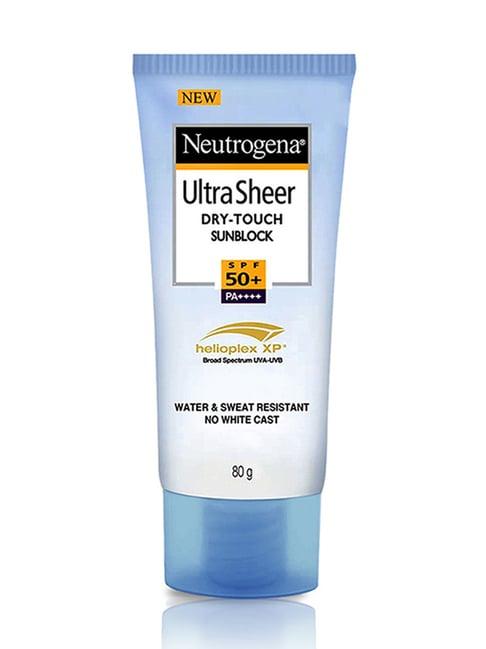 Neutrogena Ultra Sheer Dry-Touch Sunblock SPF50+ PA++++ - 80 gm