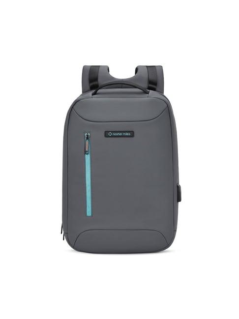Nasher Miles Staten 22 Grey Laptop Backpack