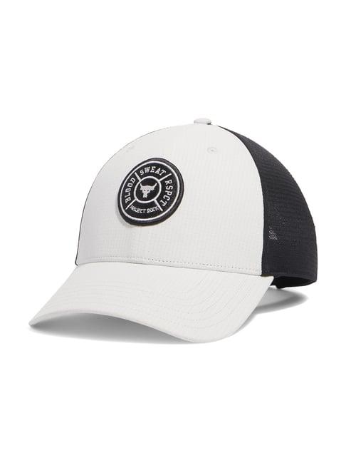 UNDER ARMOUR White Color Block Trucker Cap - Medium