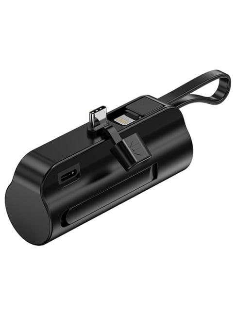Onelife Voltedge 5000 mAh 15 W Nano Pocket Size Power Bank - Black