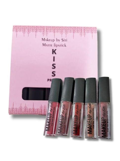 Makeup By Siti Luxe Matte Kiss Proof Liquid Lipstick Combo