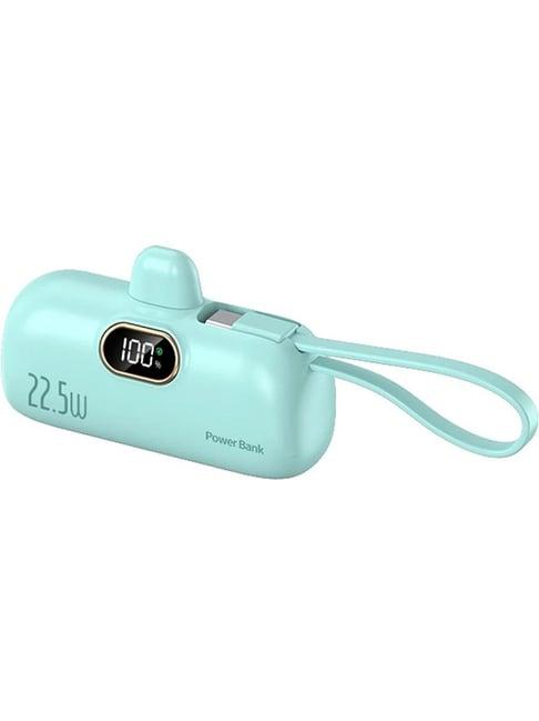 Onelife Voltgo 5000 mAh 22.5 W Nano Pocket Size Green Power Bank