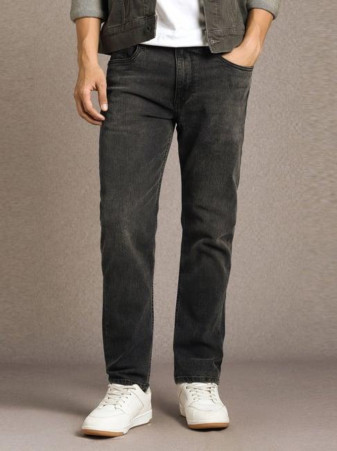 Men Grey Light Smart Fit Jeans