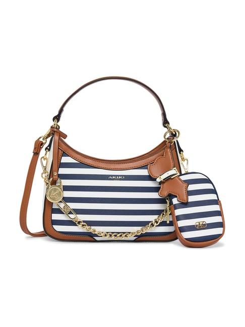 Akiki London Women's Brixton 25 Hobo Small Handbag