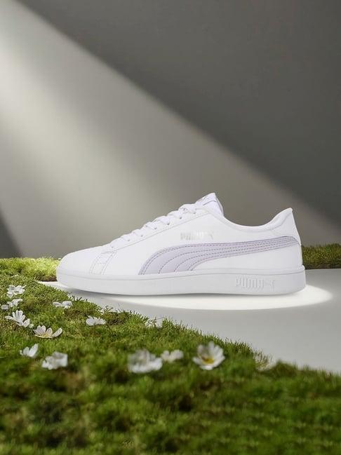 Puma Women's Smashic Pearl White Sneakers