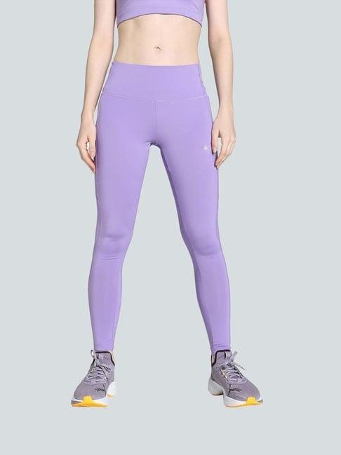 Puma Purple Plain Leggings