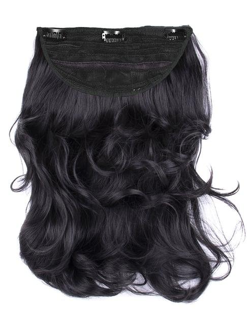 Stasia Street Clip-In Out Curl Natural Black Hair Extensions - 18 Inches