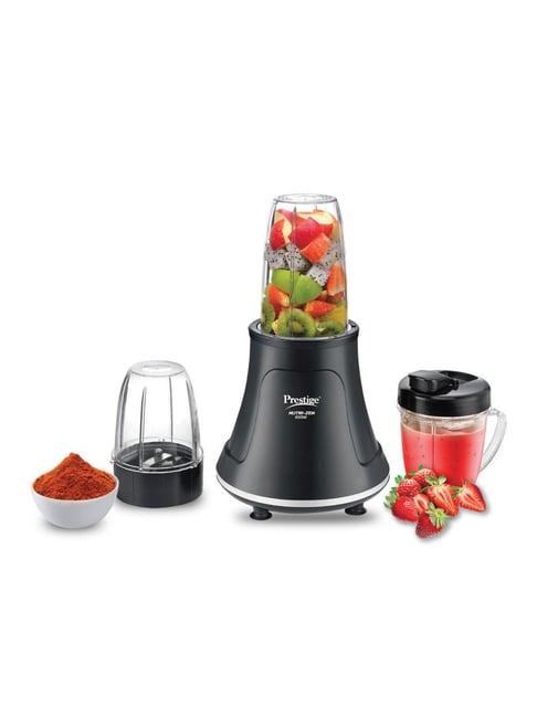 Prestige Black Plastic Nutri-Zen Juicer Mixer Grinder with 3 Multipurpose Jars