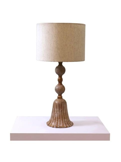 Home Blitz Brown Iron Lars Table Lamp