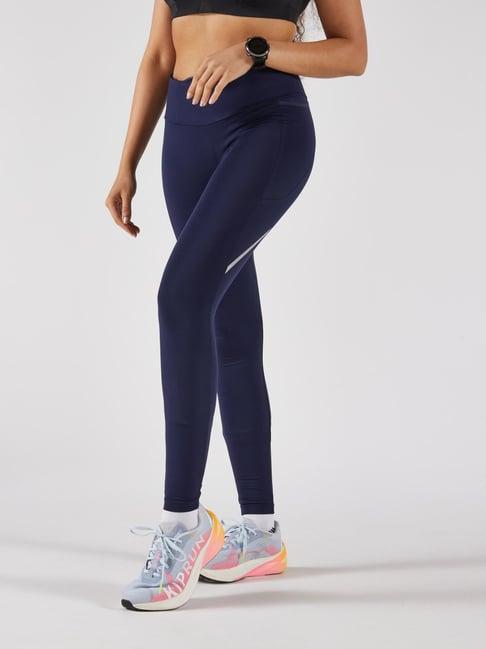 Kiprun - Women Blue Run 500 Breathable Running Leggings