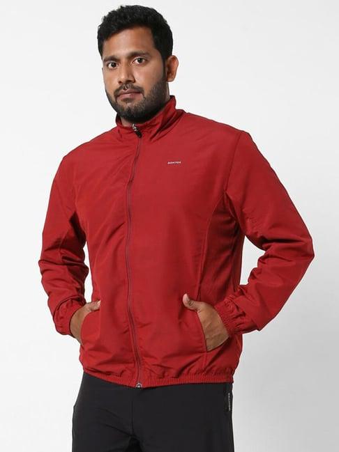 Domyos - Red Regular Fit Sports Jacket