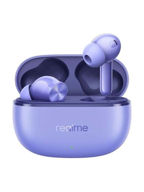 realme Buds T200 Lite Bluetooth in Ear Earbuds with AI ENC 48 Hrs Total Playback (Aurora Purple)