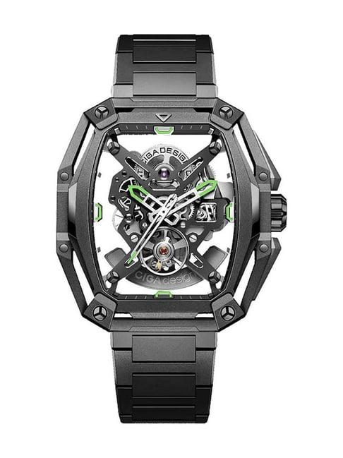 CIGA DESIGN Z035-BB01-W1B Hunter Analog Watch For Men
