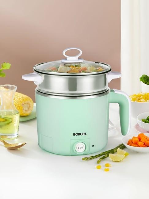 Borosil 1.2L 650W Multipurpose Electric Kettle ( Steel )
