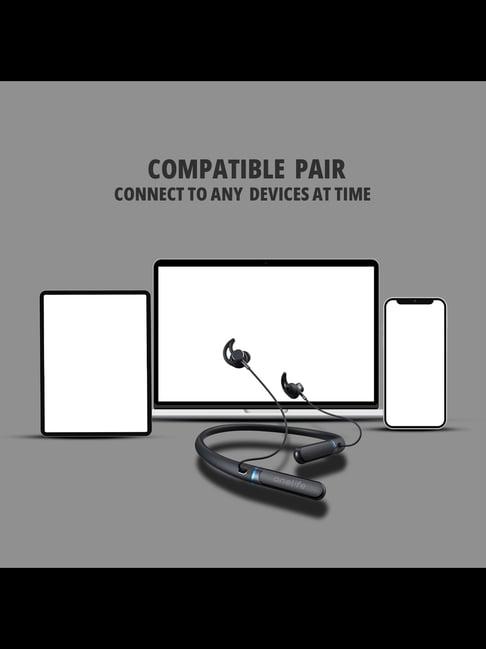 Onelife FLEXNECK In Ear Wireless Neckband with Sweat Proof (Black)