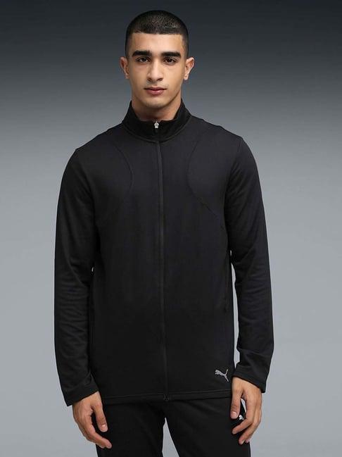 Puma Black Regular Fit Sports Jacket