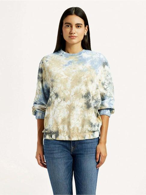 Levi's Multicolor Cotton Regular Fit Printed Sweatshirt