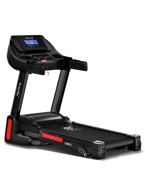 Lifelong LLTM033 FitPro Motorized Treadmill for Home (4HP Peak) Weight Capacity 100Kg, 14km/hr
