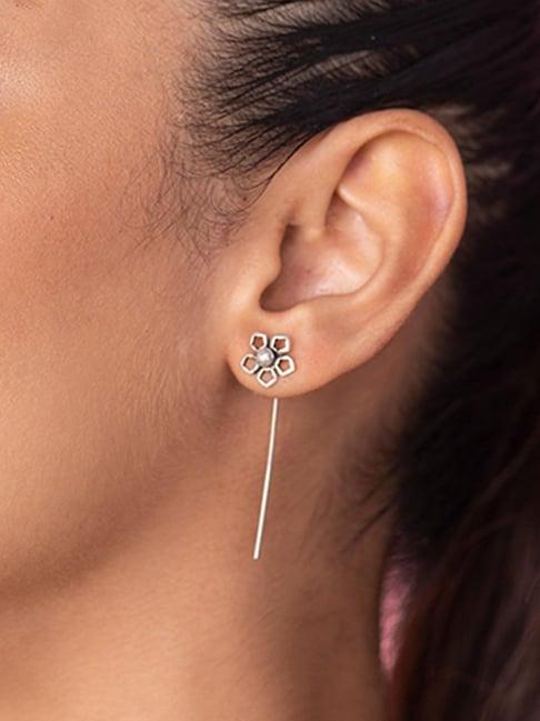 Shaya 92.5 Sterling Silver Gita G Freshwater Pearl Earrings for Women