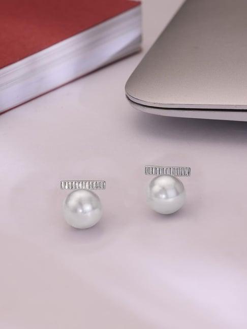 Mia by Tanishq 925 Silver Earrings for Women