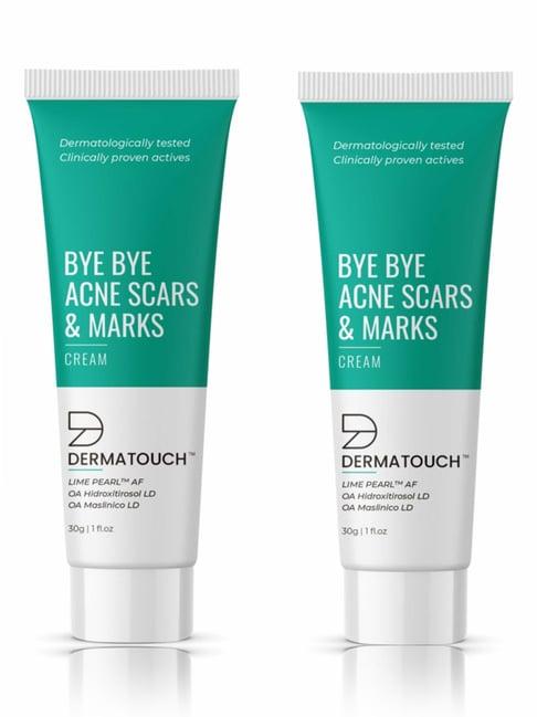 DERMATOUCH Bye Bye Acne Scars & Marks Cream - 30 gm (Pack Of 2)