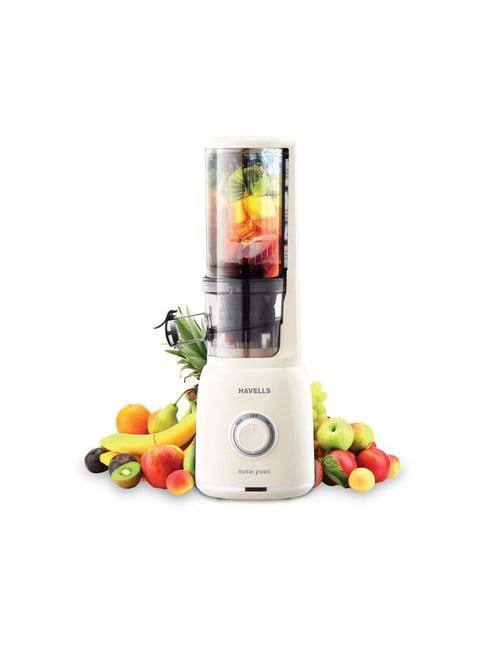 Havells White 105 W Stainless Steel Juicer
