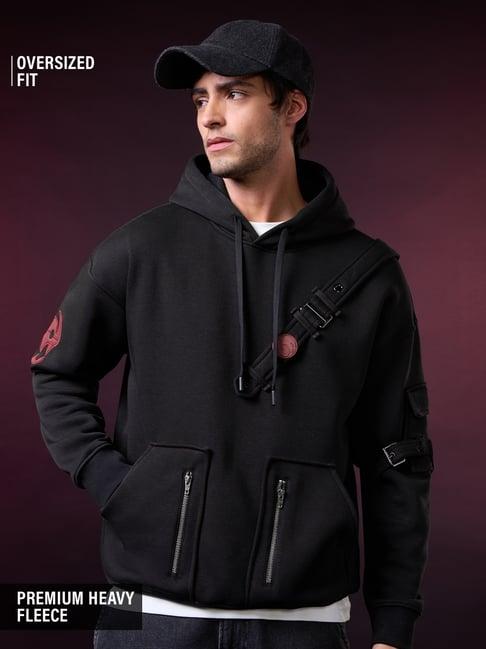 The Souled Store How To Train Your Dragon: Night Fury Men Oversized Hoodies
