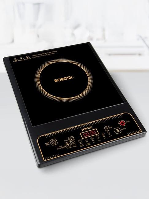 Borosil Smartkook Electric Induction Stove, Glass Surface, Energy Saving