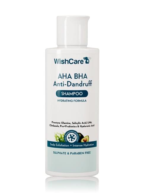 WishCare Hydrating AHA BHA Anti-Dandruff Shampoo - 120 ml