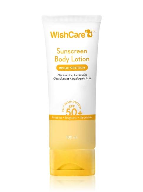 WishCare Sunscreen Body Lotion SPF 50 + - 100 ml