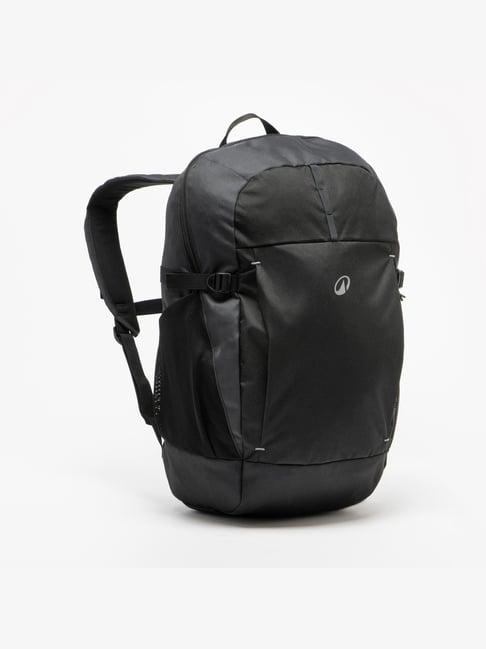 Quechua - Adults Grey Arpenaz 100 Abrasion Resistance Hiking Backpacks 27L