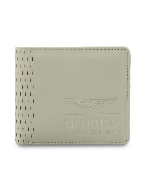Puma Aston Martin F1 Classic Pebble Gray Perforated Wallet