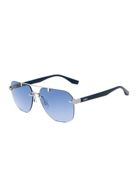 IDEE Blue Gradient Aviator Sunglasses for Men