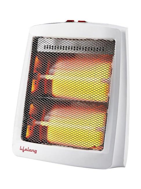 Lifelong White Plastic Infinia 800W Quartz Room Heater with 2 Power settings