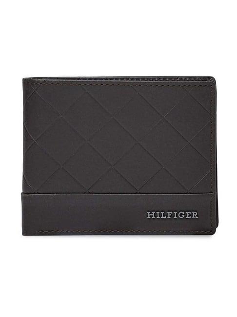 TOMMY HILFIGER Brown Kornos Leather Wallet