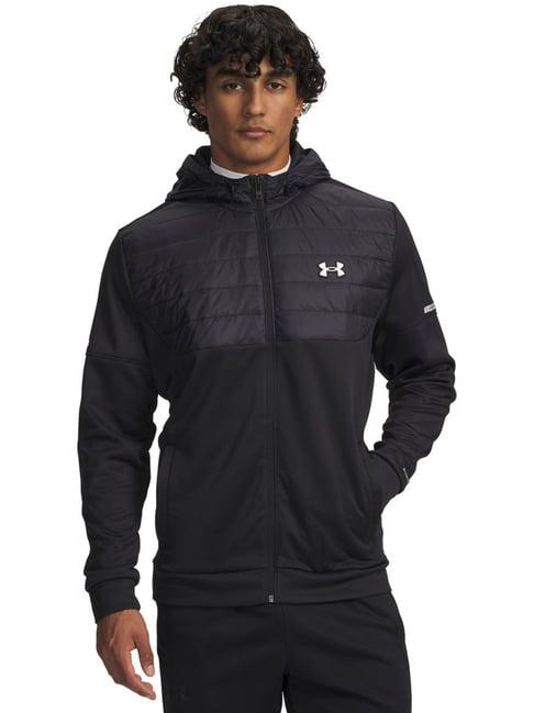 Under Armour Black Regular Fit Hooded Jacket