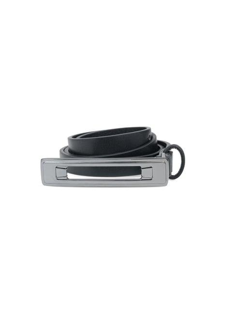 United Colors of Benetton Black Iris Trace Formal Belt