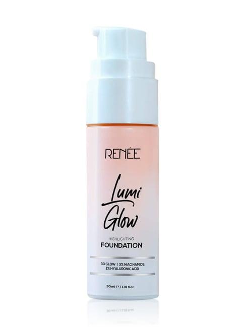 RENEE Lumi Glow Highlighting Foundation 01 Satin Ivory - 30 ml