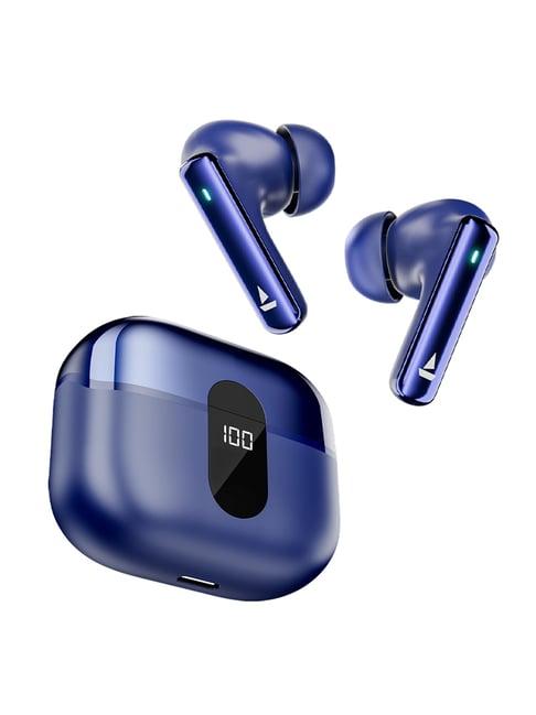 Boat Airdopes 121 Pro Plus 100H Battery Wireless Earphones with Mic (Blue)