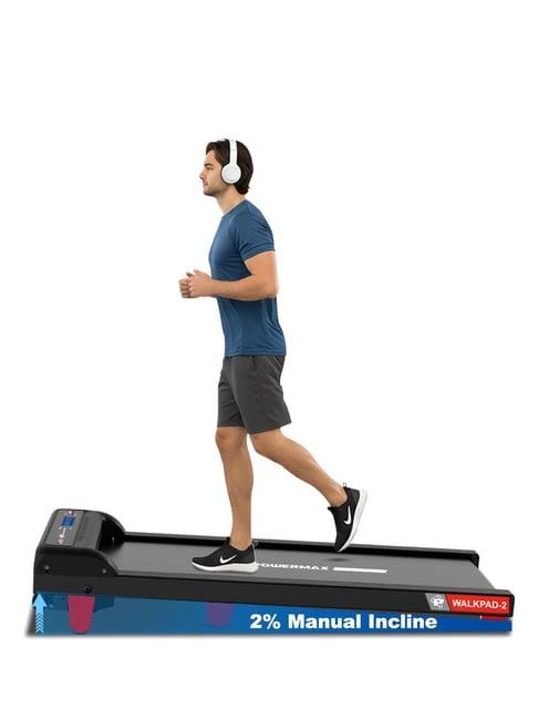 PowerMax Walkpad-2 Under-Desk Treadmill for Home Use